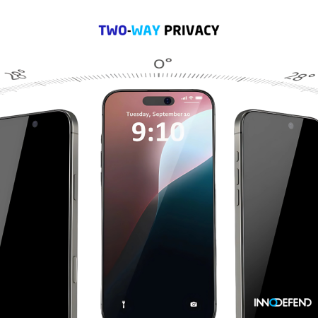 INNODEFEND Privacy TEMPERED GLASS